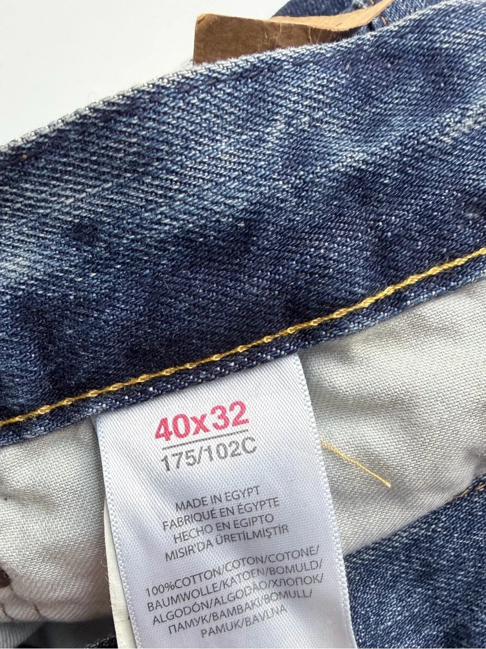 Polo Ralph Lauren The Varick Slim Straight Blue Denim Jeans Size 40x32 NWT